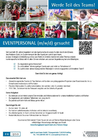 EVENTPERSONAL (m/w/d)