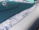 Bett, sehr guter Zustand, blau, mit/ ohneMatratze - Vorschaubild 2
