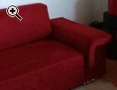 Sofa und Sessel in rot - Vorschaubild 1