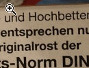 Bett in Ahornfarben mit 2 groen Schubladen - Vorschaubild 2