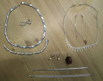 Modeschmuck Halskette Armband Ohrringe Ohrhänger