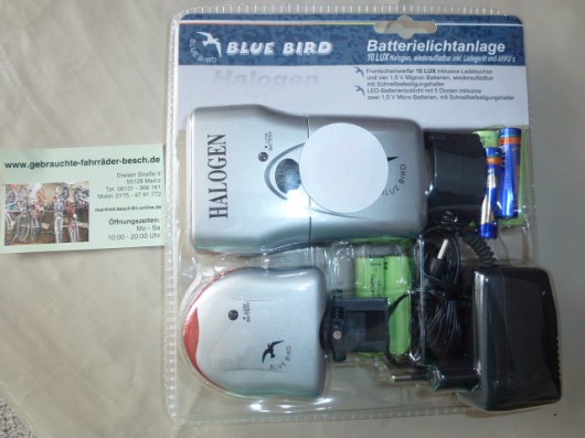 (6) Batterielichtanlage 10 LUX mit AKKU