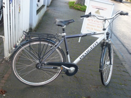(160) 7 Gang 28 Zoll PEUGEOT ALU-RAHMEN