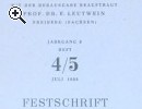 Festschrift Wilhelm Otto Dietrich zu seinem 75. Ge - Vorschaubild 1