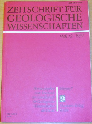 Zeitschrift fr Geologische Wissenschaften 1979/12
