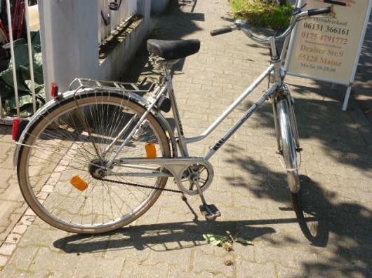 (130) 3 Gang Rcktrittsbremse tiefer Einsieg