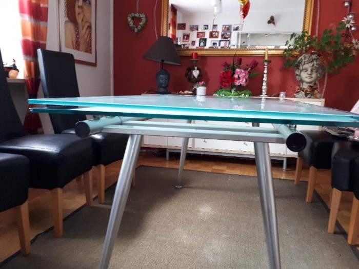 Glastisch zu verschenken Glastisch zu verschenken