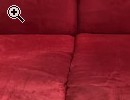 3er Couch - rot - Vorschaubild 2