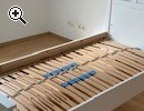 Sehr schnes Bett in wei von Ikea, neuwertig - Vorschaubild 1
