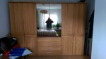 Groer Schlafzimmerschrank und Bett