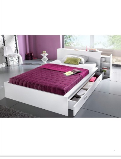 Neuwertiges bett wei� 140x200