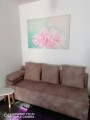 Sofa aus weichem Kunstleder