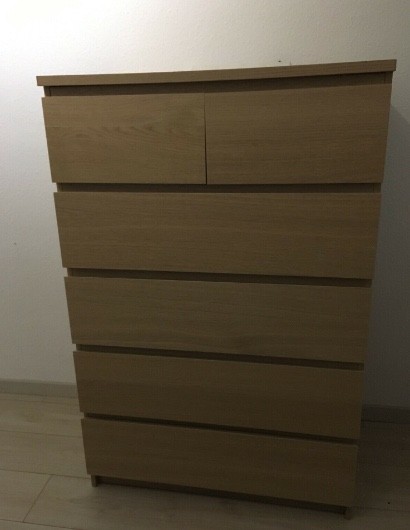 Ikea Malm Kommode 80x123