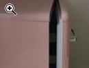 Rosa Neuwertiges Retrokhlschrank - Vorschaubild 1
