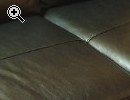 Hochwertige 2Sitzer Ledercouch, schwarz - Vorschaubild 2