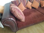 Couch/Leder Stoff