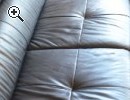 Schwarzes Ledersofa - Vorschaubild 4