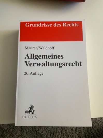 Allgemeines Verwaltungsrecht Maurer/Waldhoff