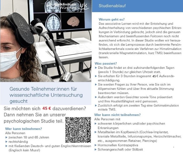 Versuchsteilnehmer:innen fr Studie in W (45 )