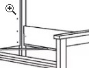 Ikea Hemnes Bett wei 1,60m - Vorschaubild 2