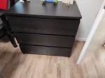 Ikea Kommode Malm schwarz– Zu Verschenken